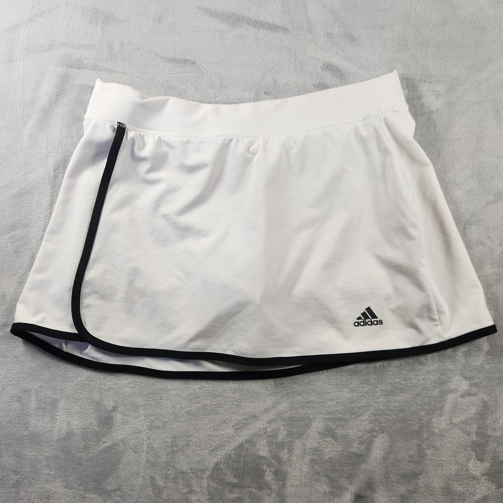 Womens Size Medium Adidas Club Skort Tennis Skirt White
